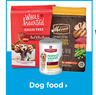 Dog food.