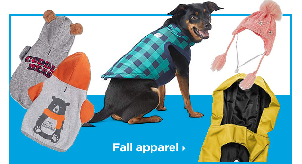 Fall apparel.