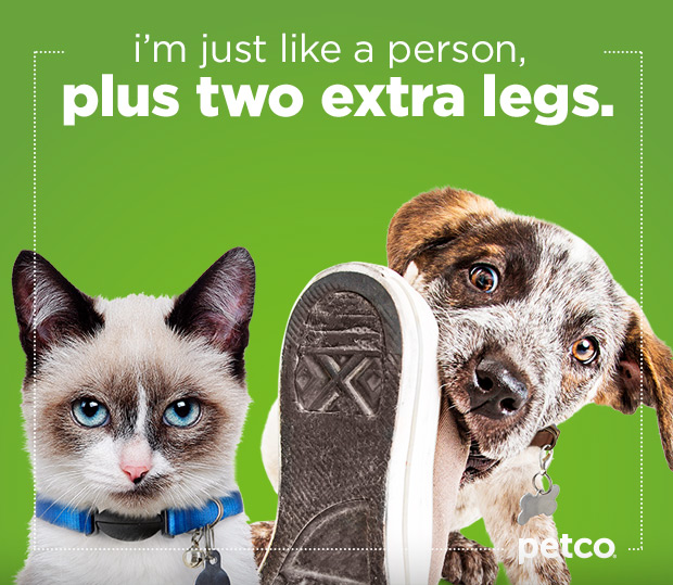 I'm just like a person, plus two extra legs.