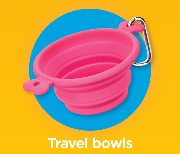 Travel bowls.