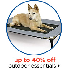 Up to 40% off outdoor essentials.