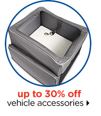 Up to 30% off vehicle accessories.