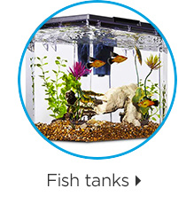 Fish tanks.