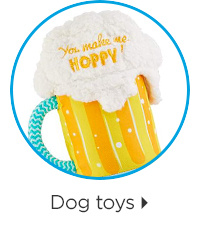 Dog toys.