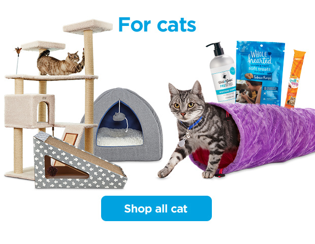For cats. Shop all cat.