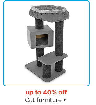 Up to 40% off. Cat furniture.