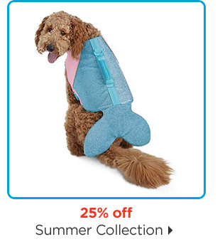 25% off. Summer collection.