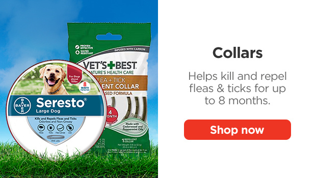 Collars. Helps kill and repel fleas & ticks for up to 8 months. Shop now.