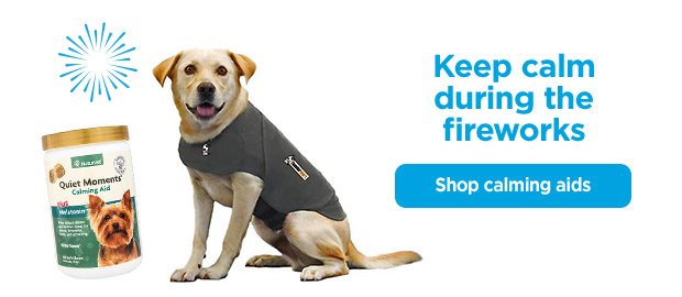 Keep calm during the fireworks. Shop calming aids.