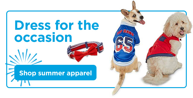 Dress for the occasion. Shop summer apparel.