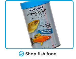 Shop fish food.