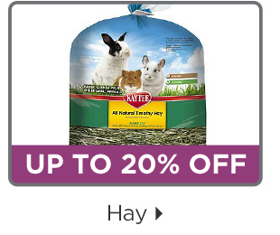 Up to 20% off. Hay.