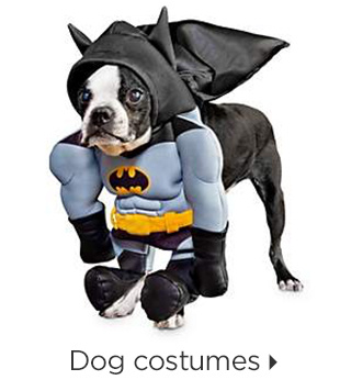 Dog costumes.