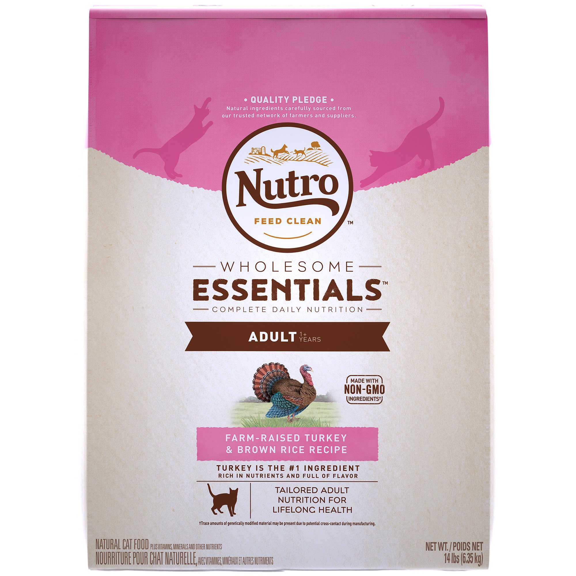 UPC 079105111812 product image for Nutro Natural Choice Wholesome Essentials Turkey & Whole Brown Rice Cat Food, 14 | upcitemdb.com