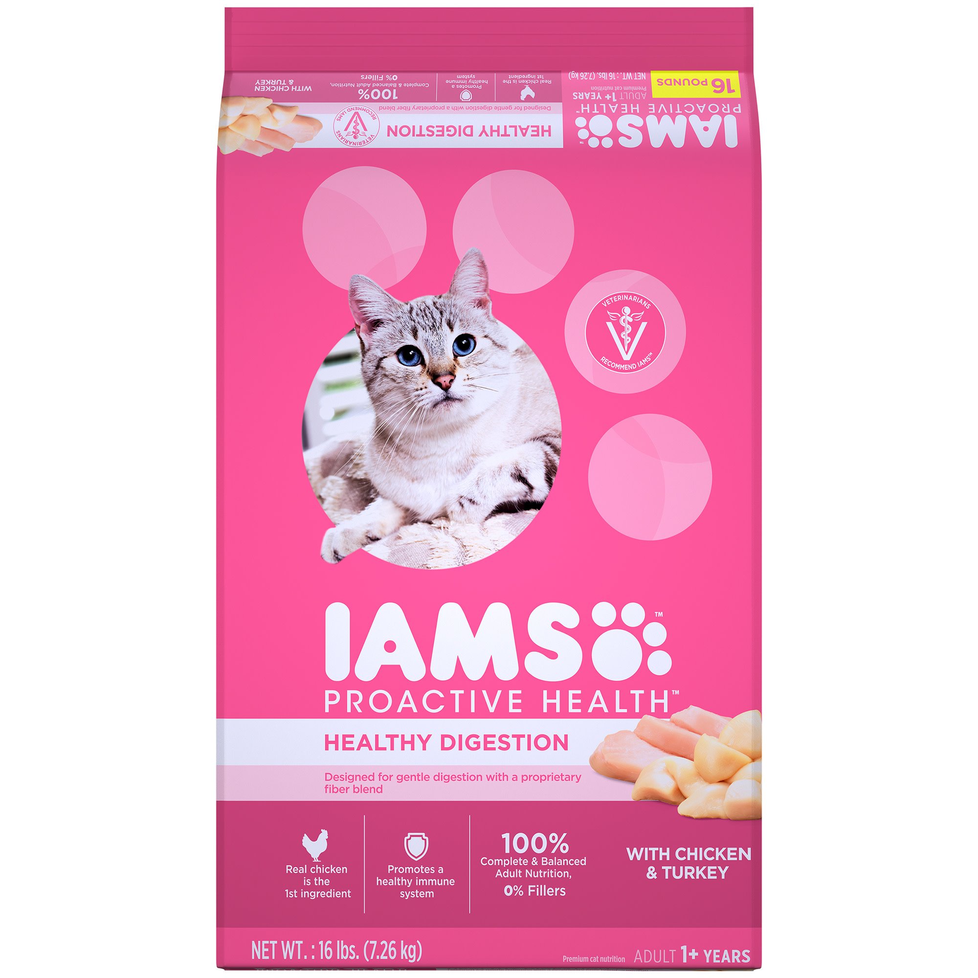Iams ProActive Health Sensitive Stomach Adult Cat Food Petco