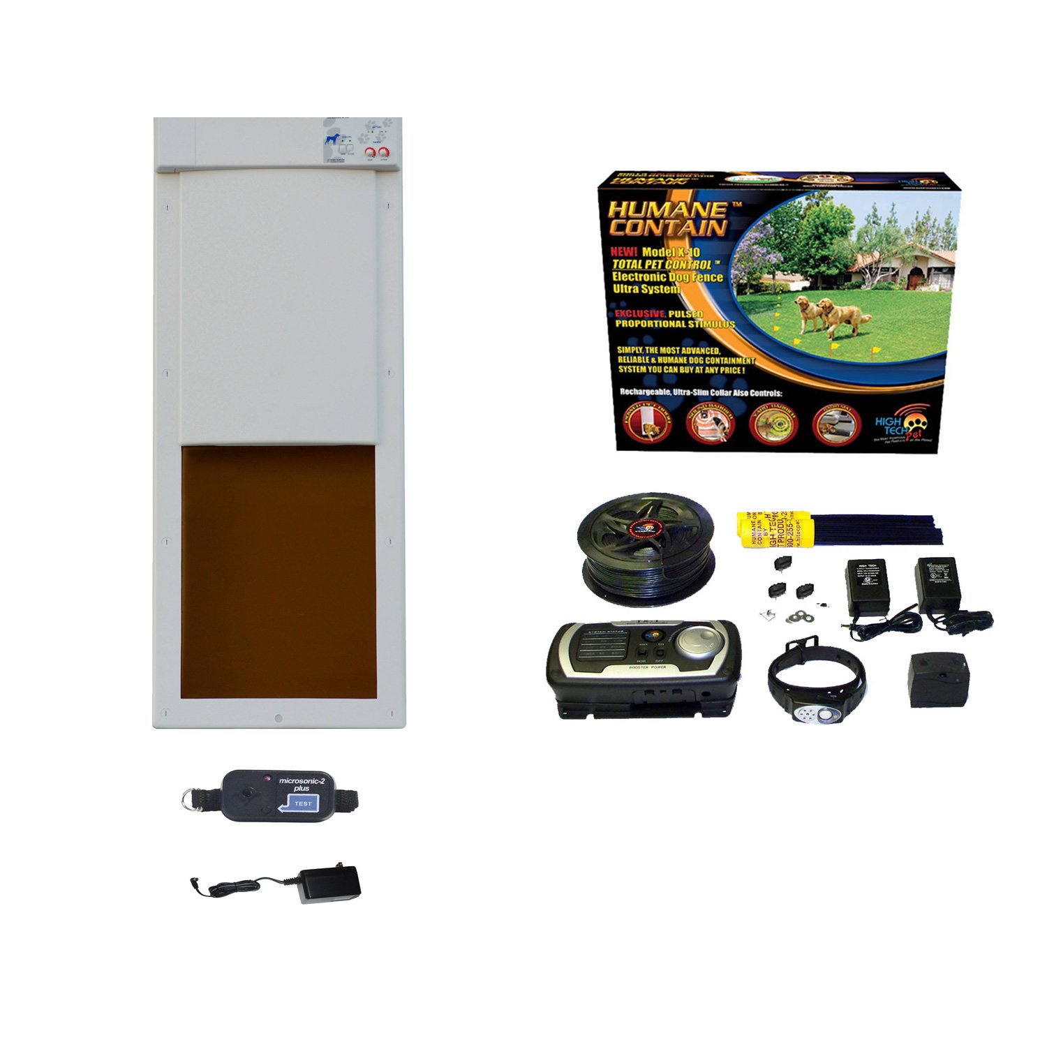 High Tech Pet Humane Contain X10 In Ground Pet Fencing System with