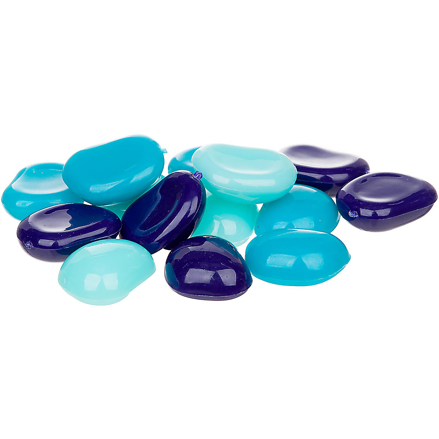 Petco Aquarium Stones Blue Gems Gravel Accents, Multi-Color