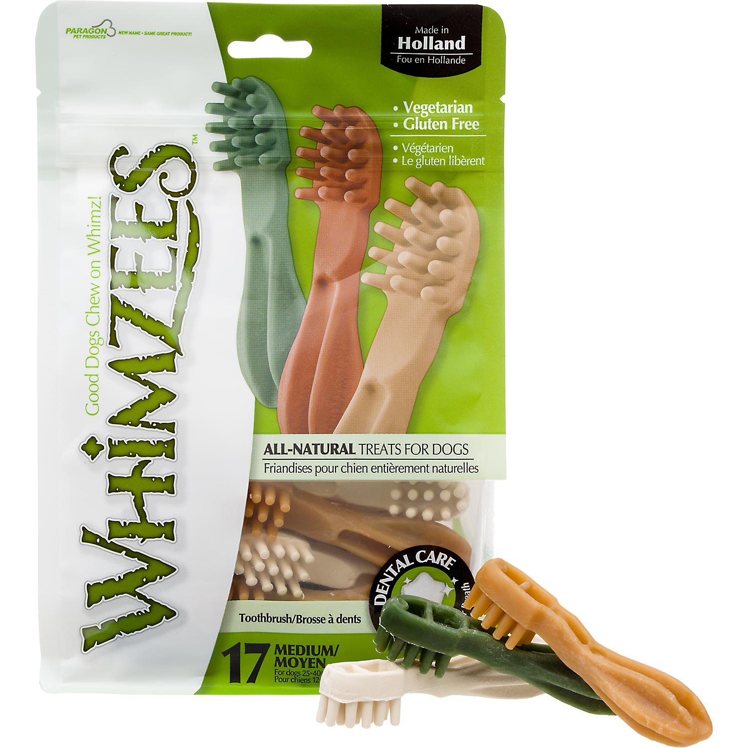 UPC 815436013049 product image for Whimzees Medium Toothbrush Dog Treats (14.9 oz.; 4