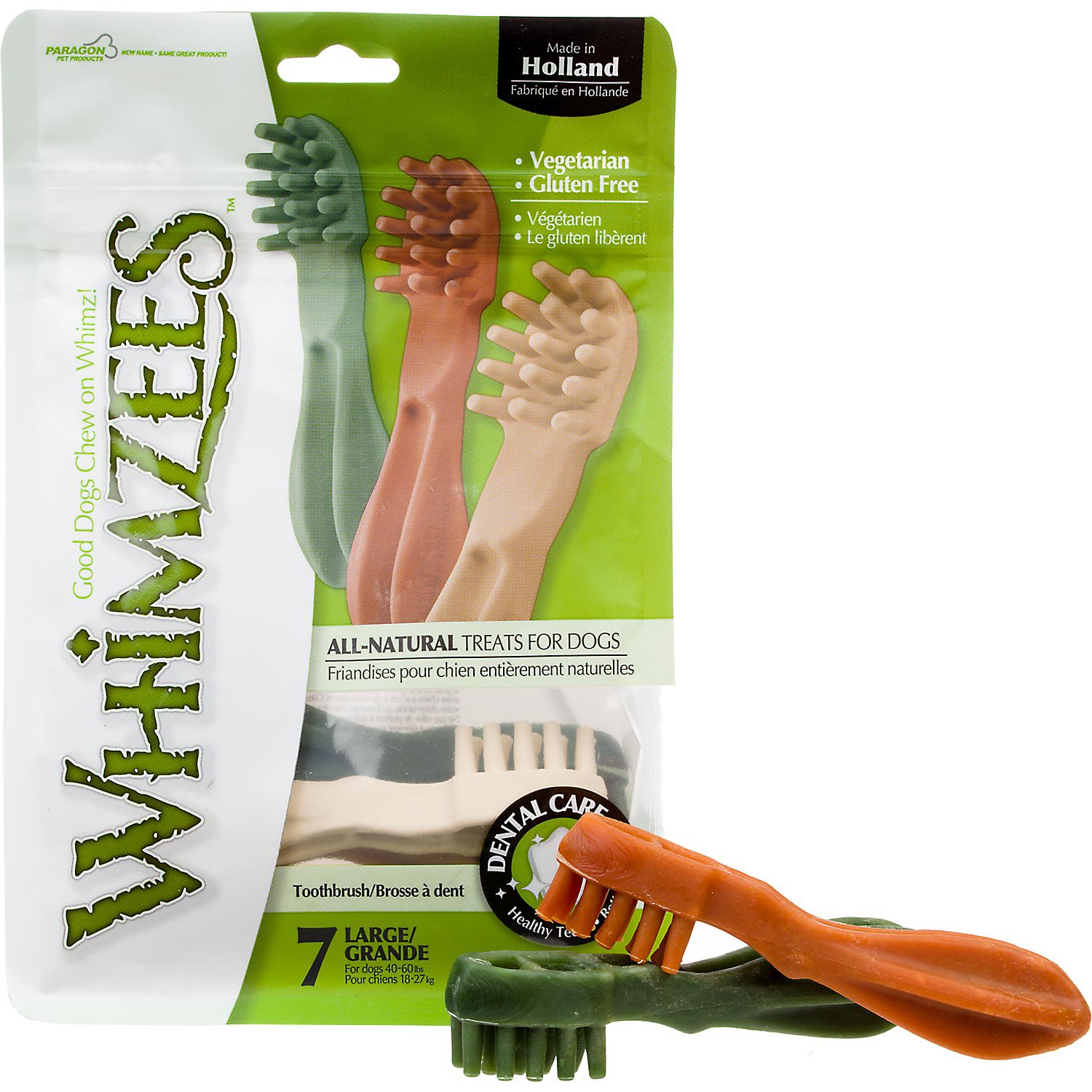 UPC 815436013056 product image for Whimzees Large Toothbrush Dog Treats (14.8 oz.; 5.5