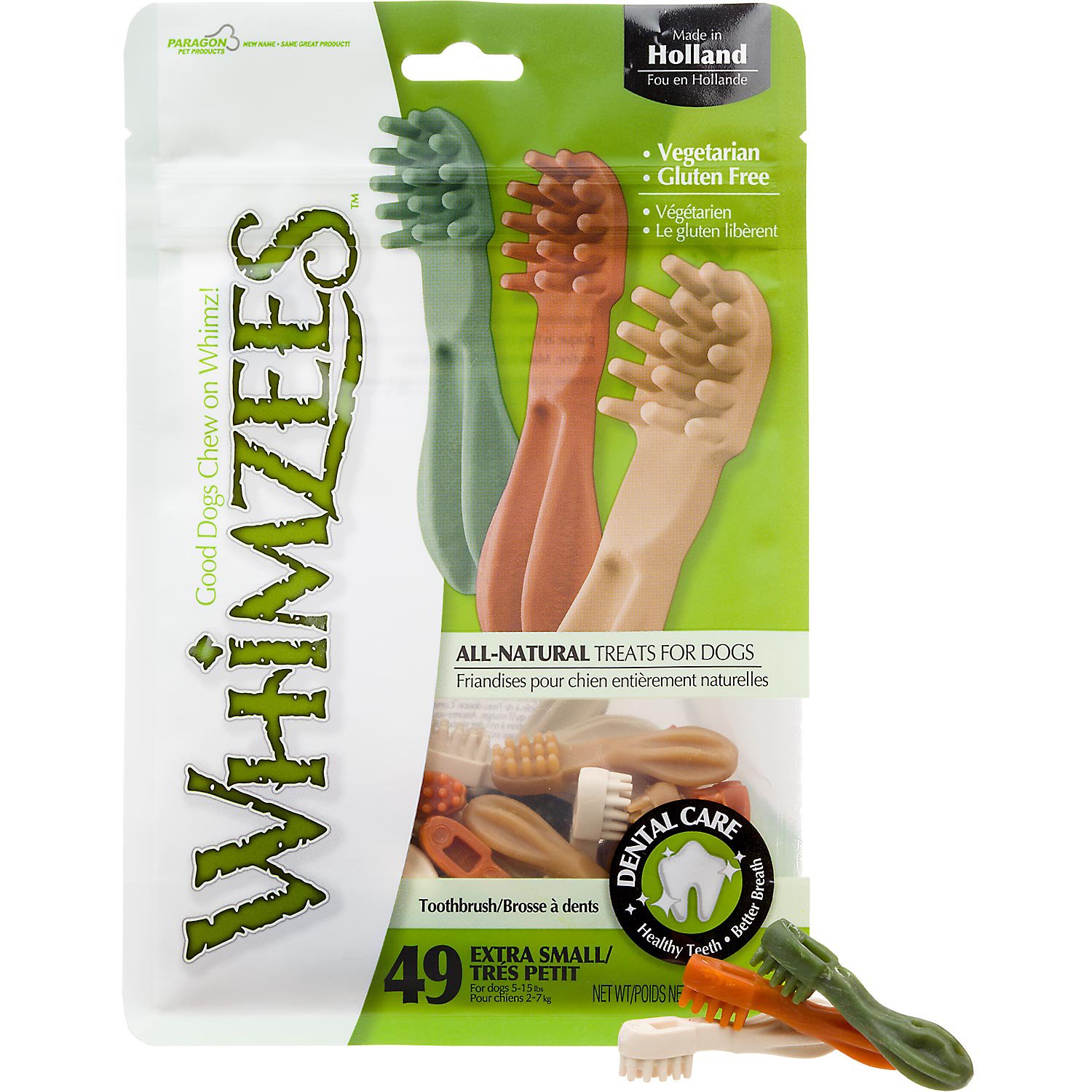 UPC 815436013025 product image for Whimzees X-Small Toothbrush Dog Treats (13.8 oz.; 2.5