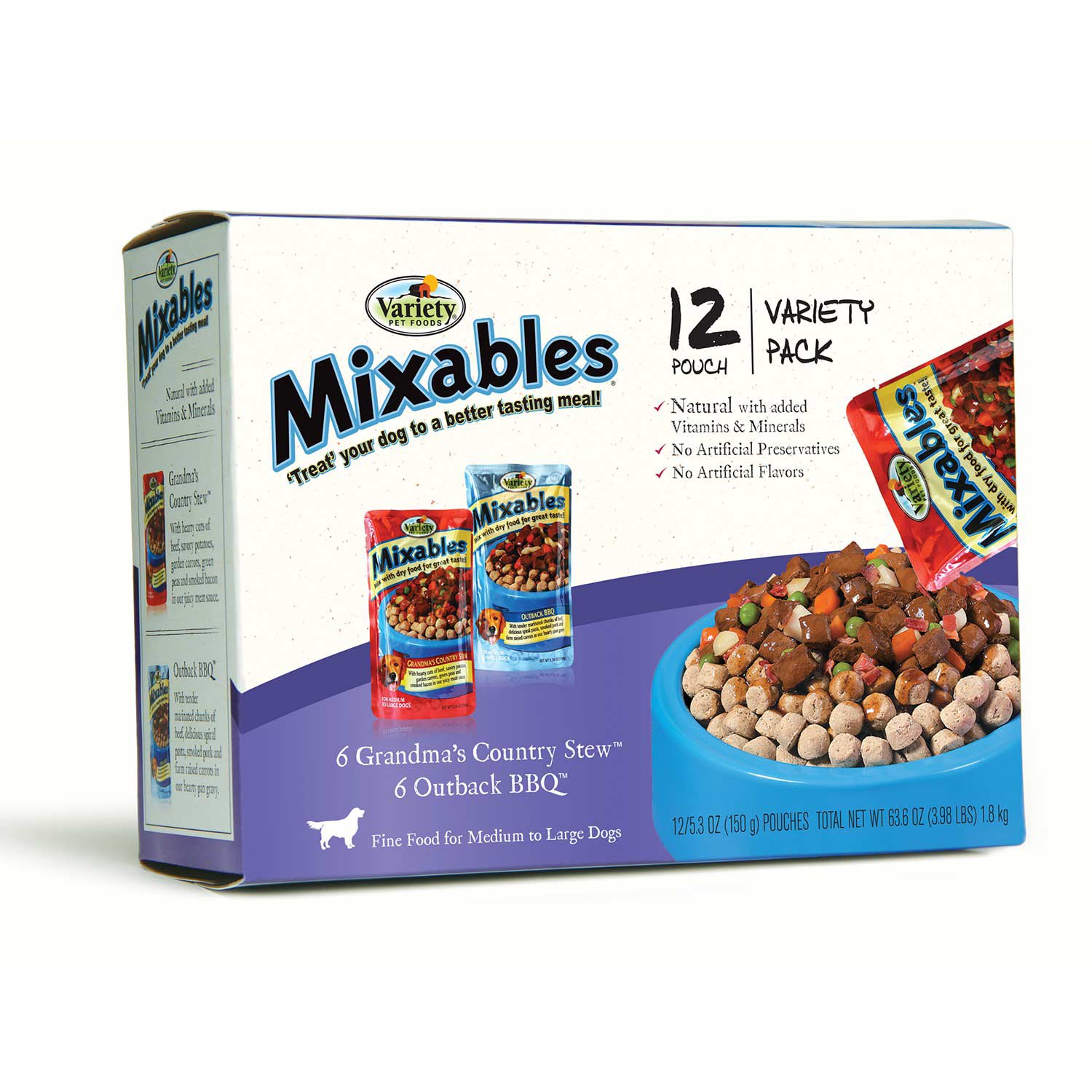 UPC 876940000802 Variety 00080 12/5.3Ounce Mixables Beef Lovers
