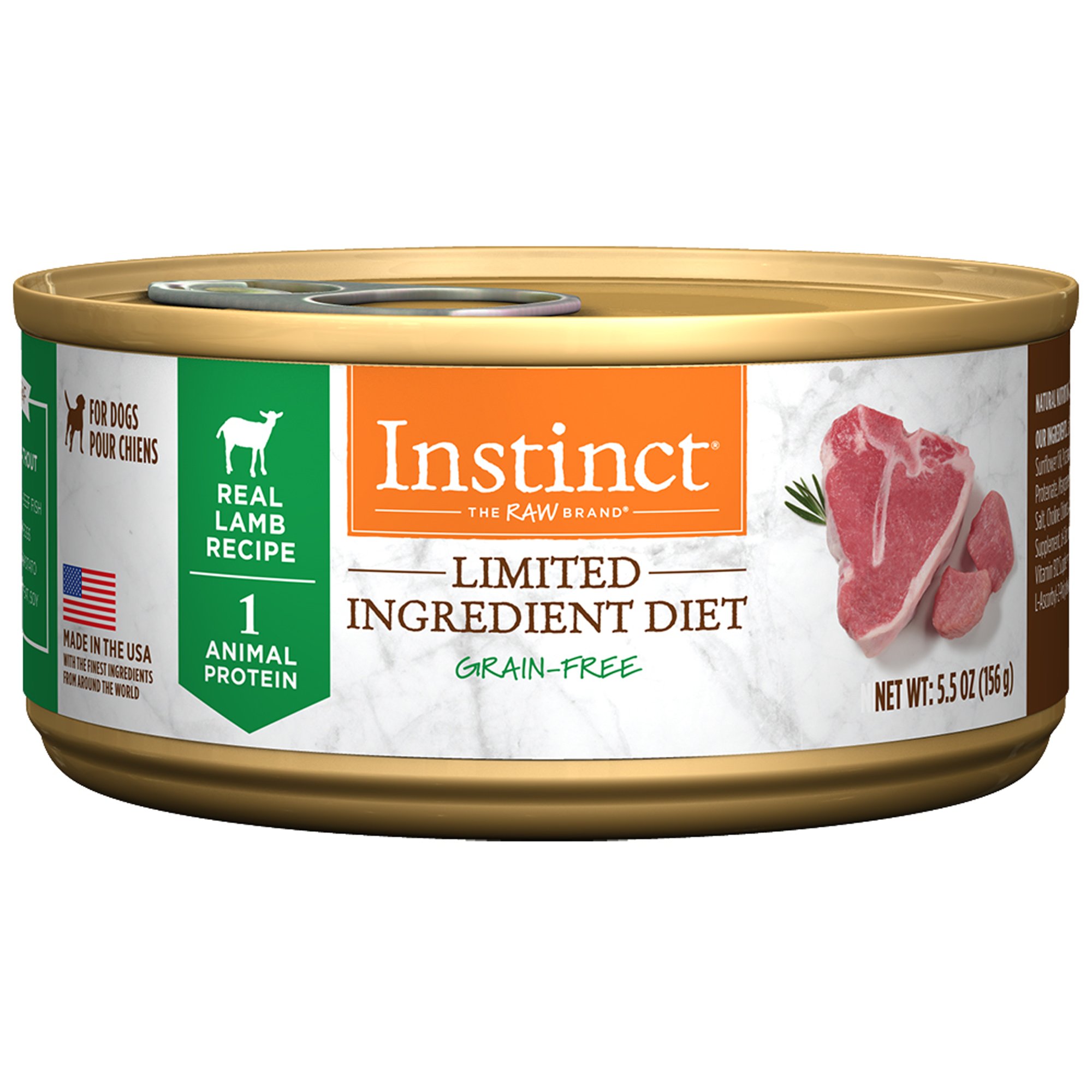 Nature's Variety Instinct Grain-Free Limited Ingredient Diet Lamb