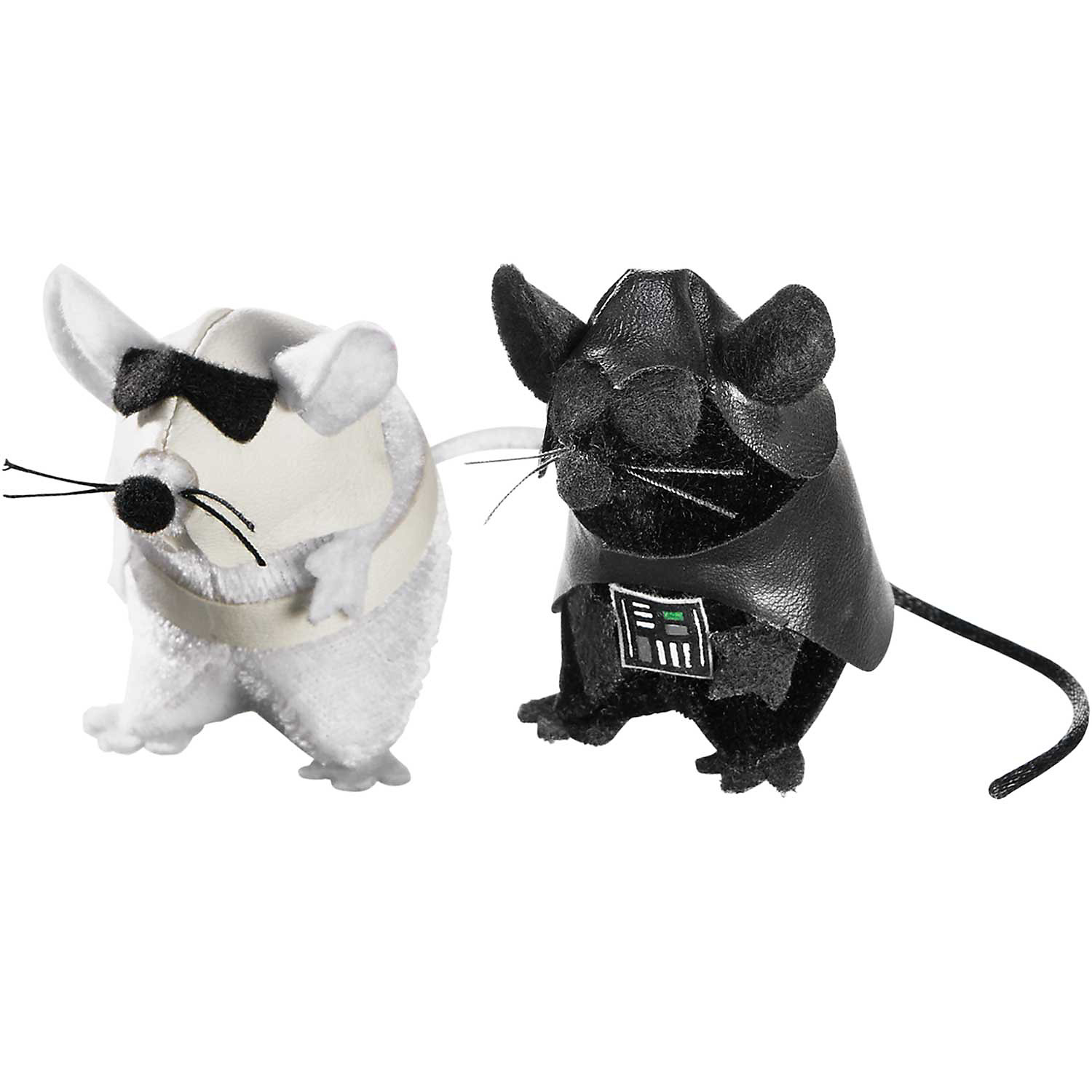 STAR WARS Darth Vader & Stormtrooper Mice Cat Toys, Pack of 