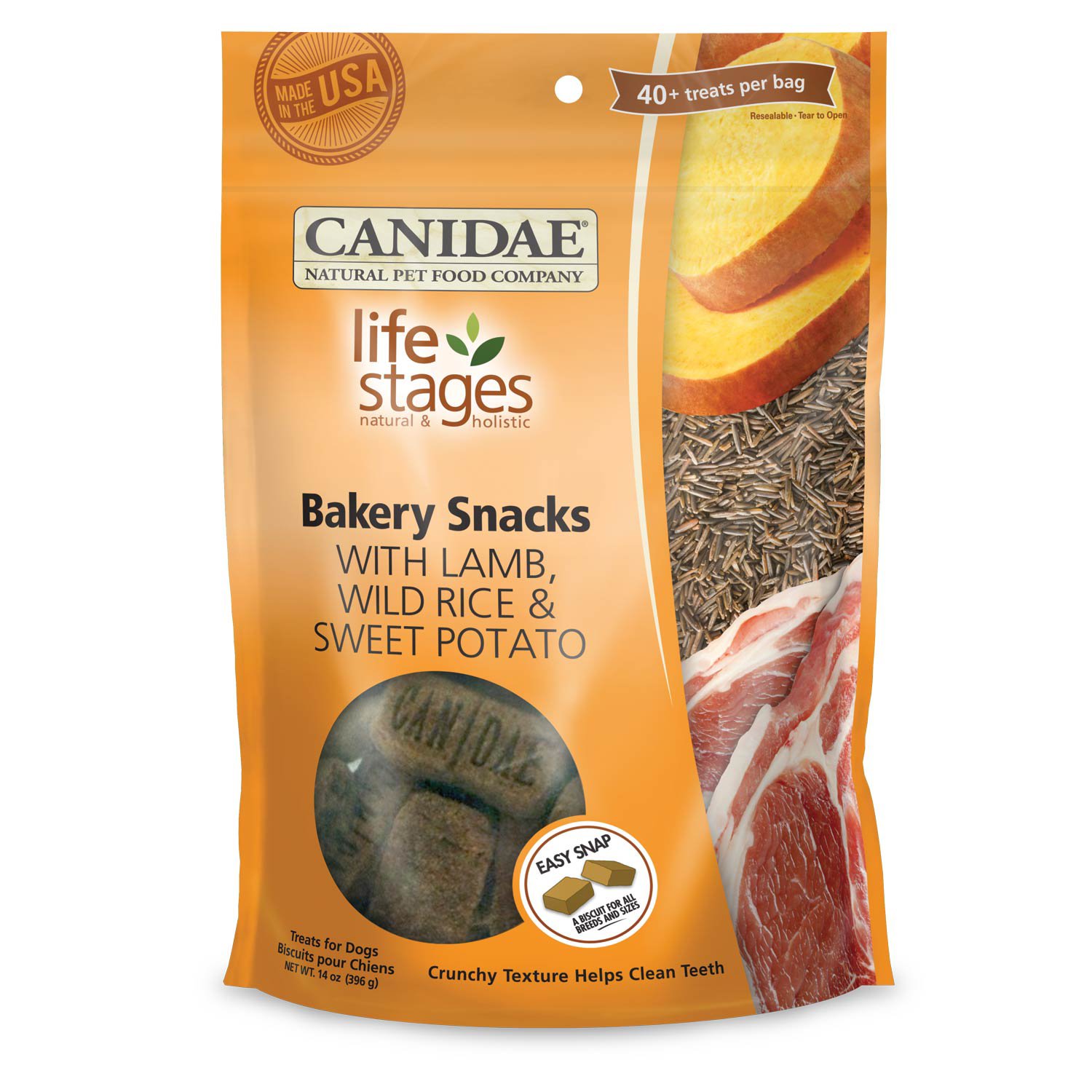 UPC 640461023110 product image for Canidae Life Stages Bakery Snacks Lamb, Rice, & Sweet Potato Dog Treats, 14 oz.  | upcitemdb.com