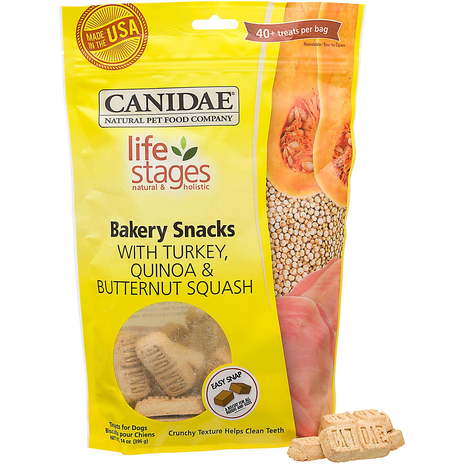 UPC 640461023134 product image for Canidae Life Stages Bakery Snacks Turkey, Quinoa, & Butternut Squash Dog Treats, | upcitemdb.com