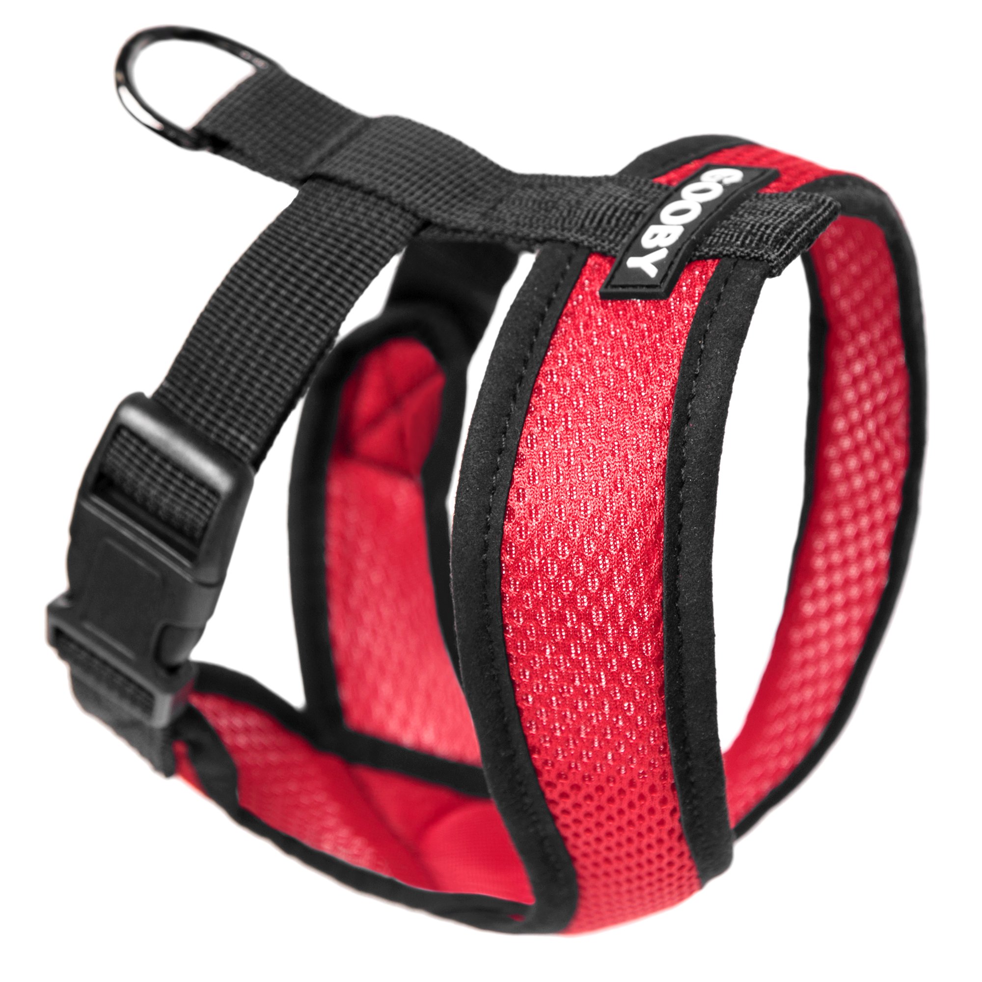 Gooby Choke Free Comfort X Soft Harness, Red Petco