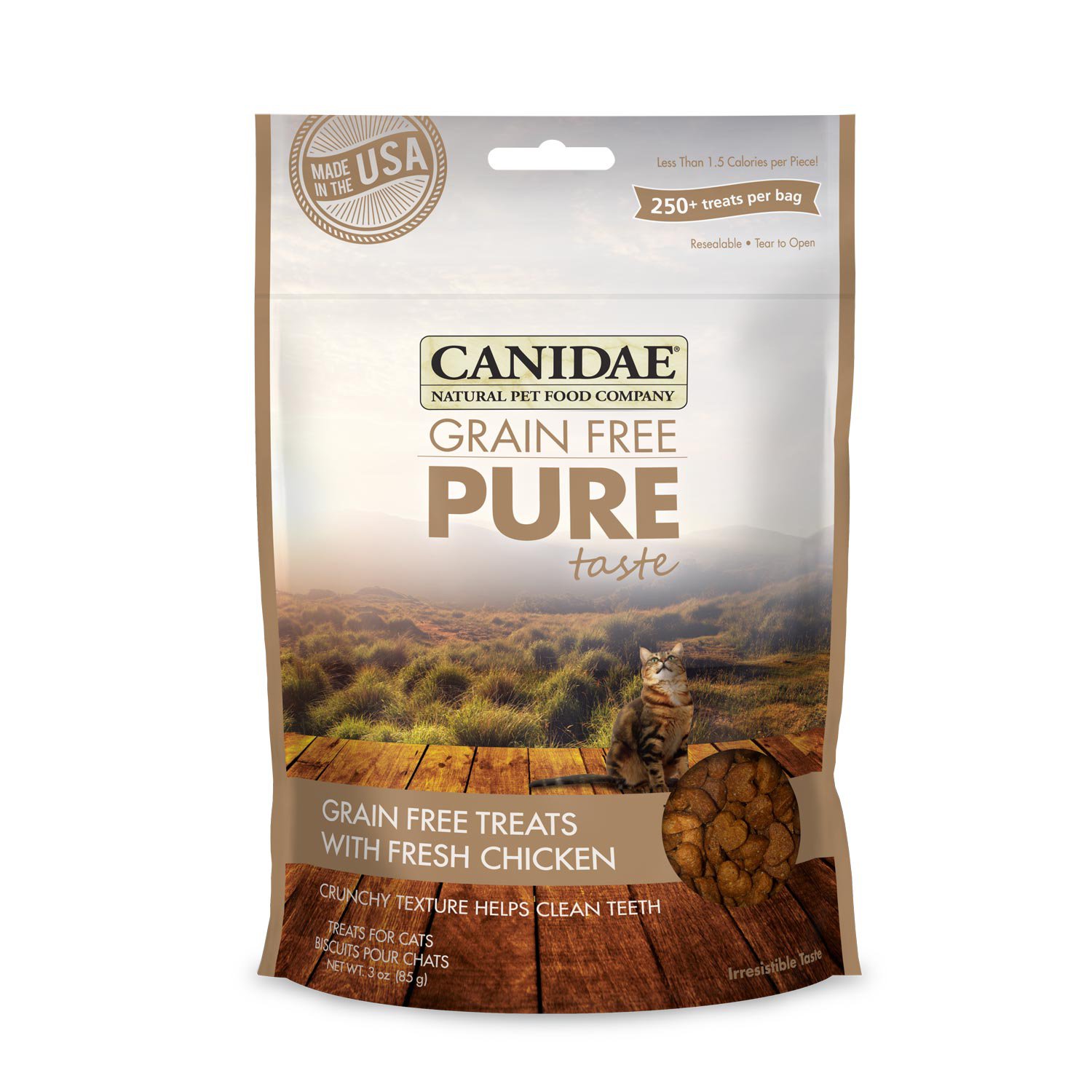 UPC 640461023219 product image for Canidae Grain Free Pure Taste with Fresh Chicken Cat Treats, 3 oz. () | upcitemdb.com