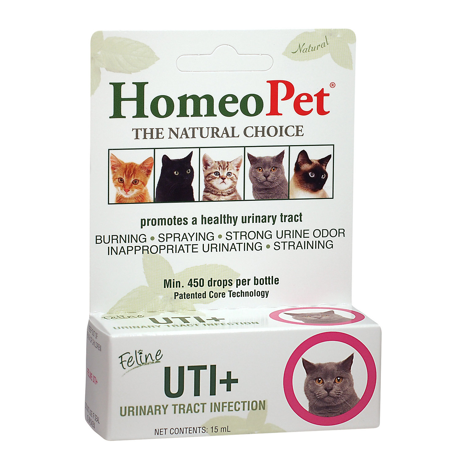 HomeoPet Feline Urinary Tract Infection Supplement