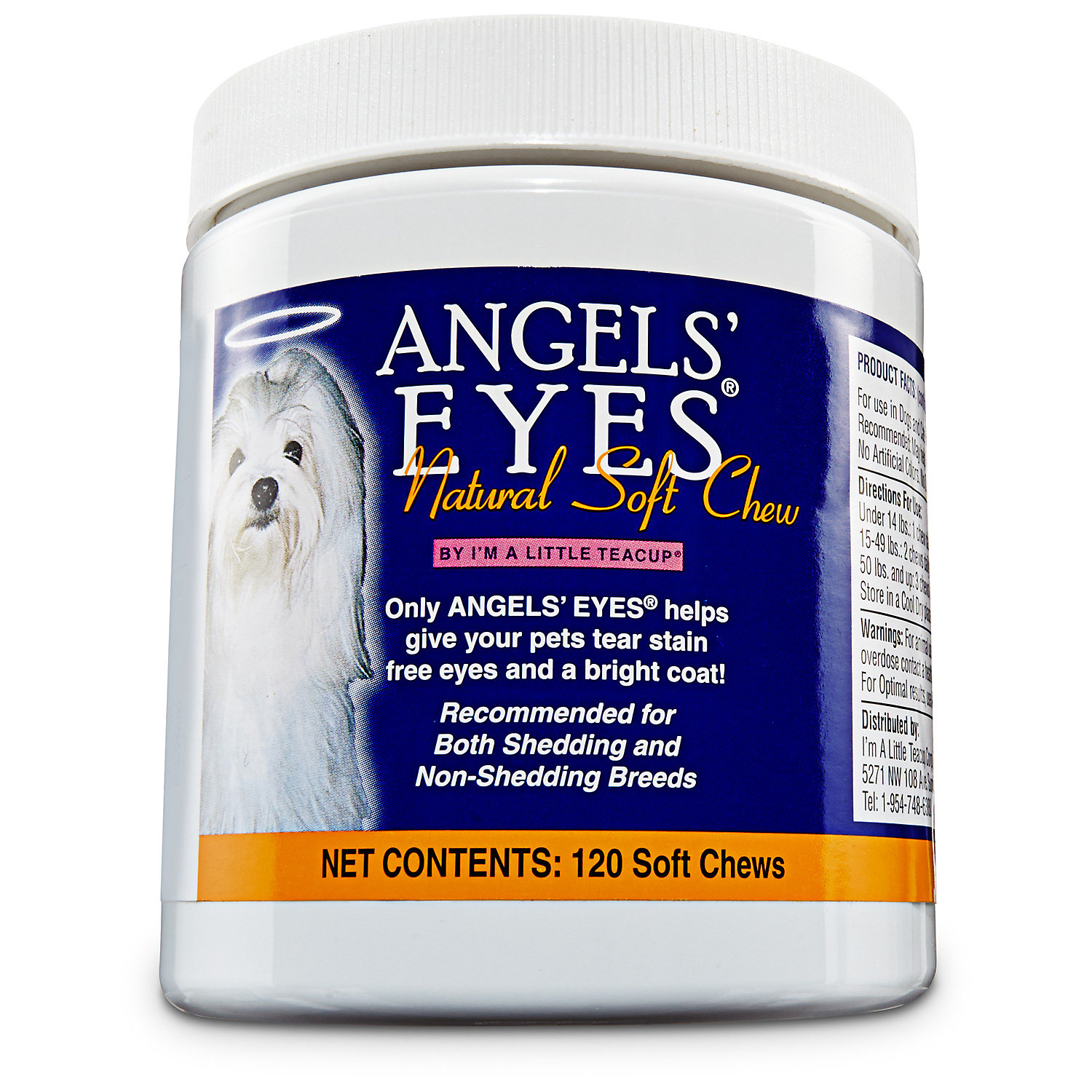 Angels' Eyes Natural Soft Chew Tear Stain Remover