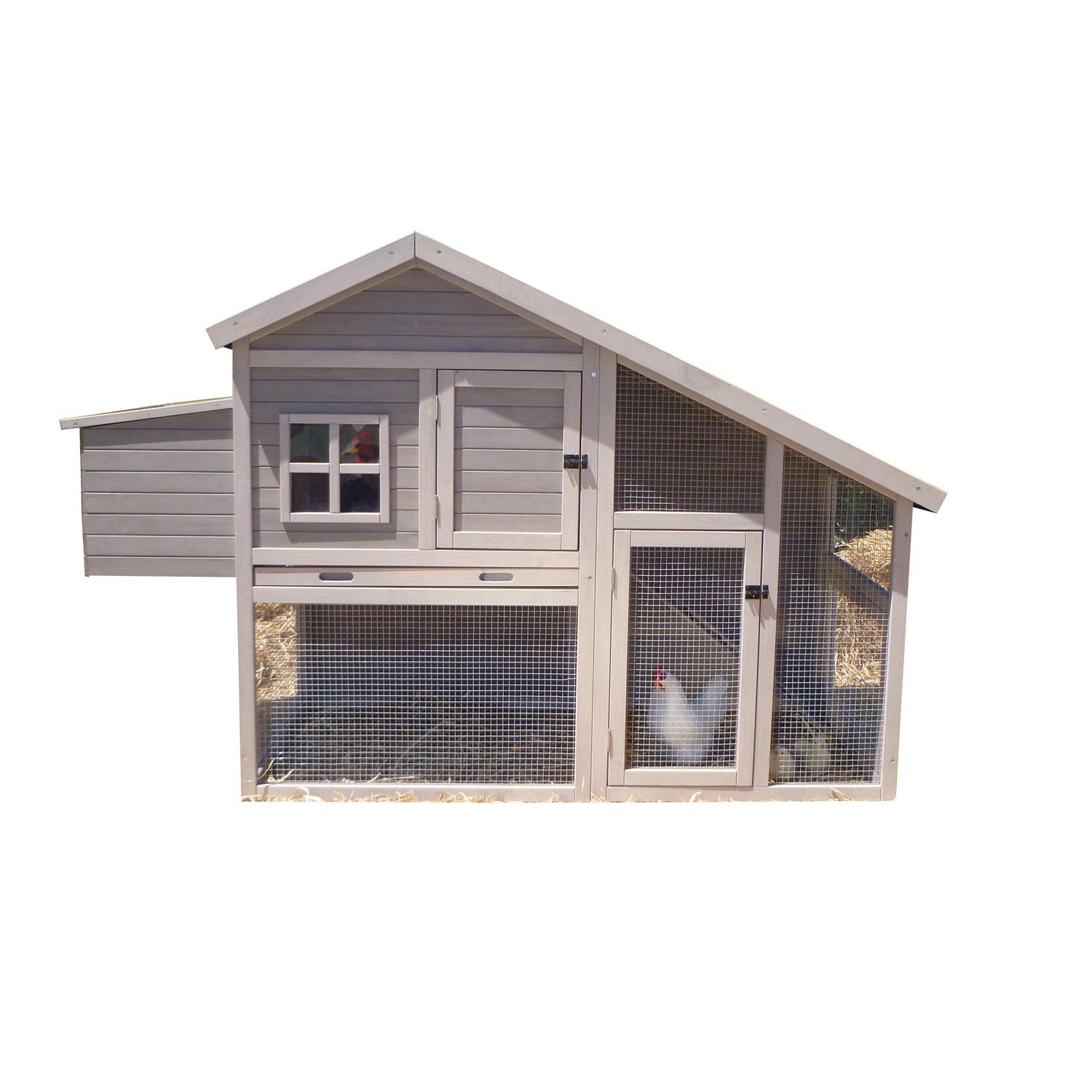 ... Extreme Cape Cod Chicken Coop, 73.6" L X 31.9" W X 48" H | Petco Store