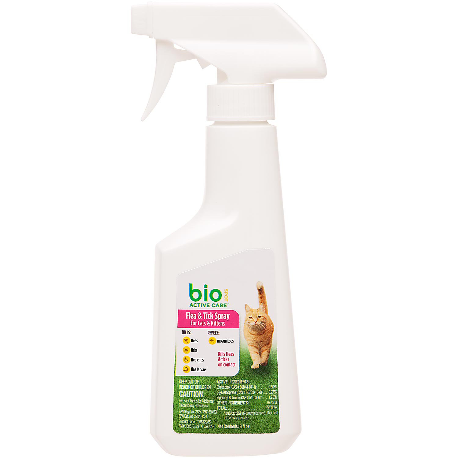 Bio Spot Defense Flea & Tick Spray for Cats & Kittens Petco