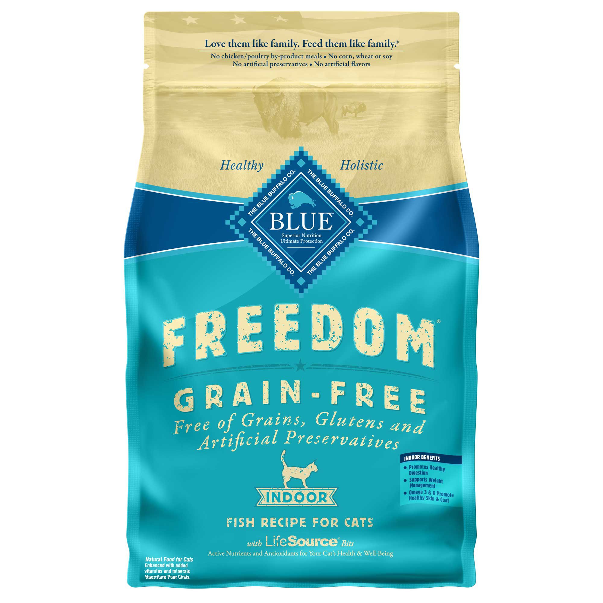 Blue Buffalo Freedom Grain Free Fish Indoor Cat Food Petco