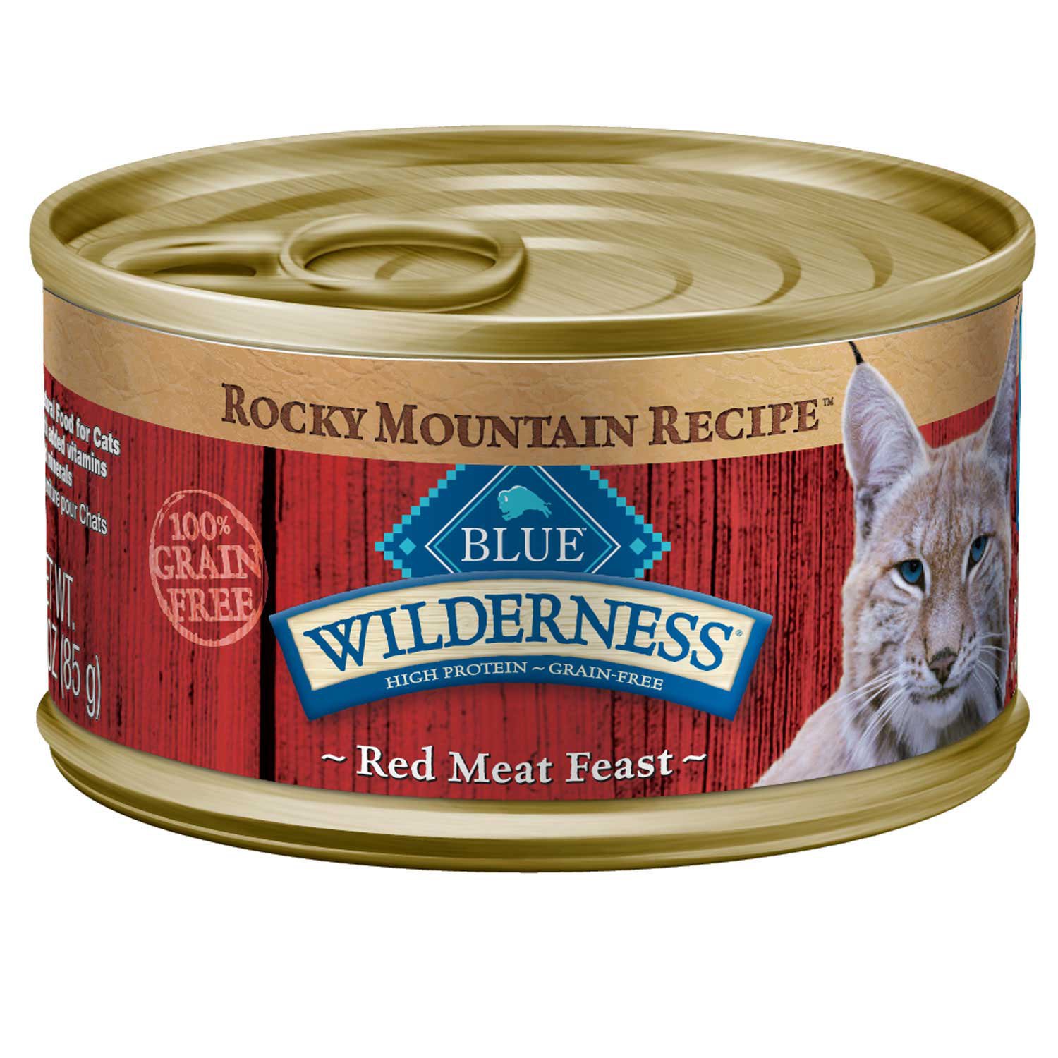 Blue Buffalo Wilderness Rocky Mountain Red Meat Adult Canned Cat Food ...