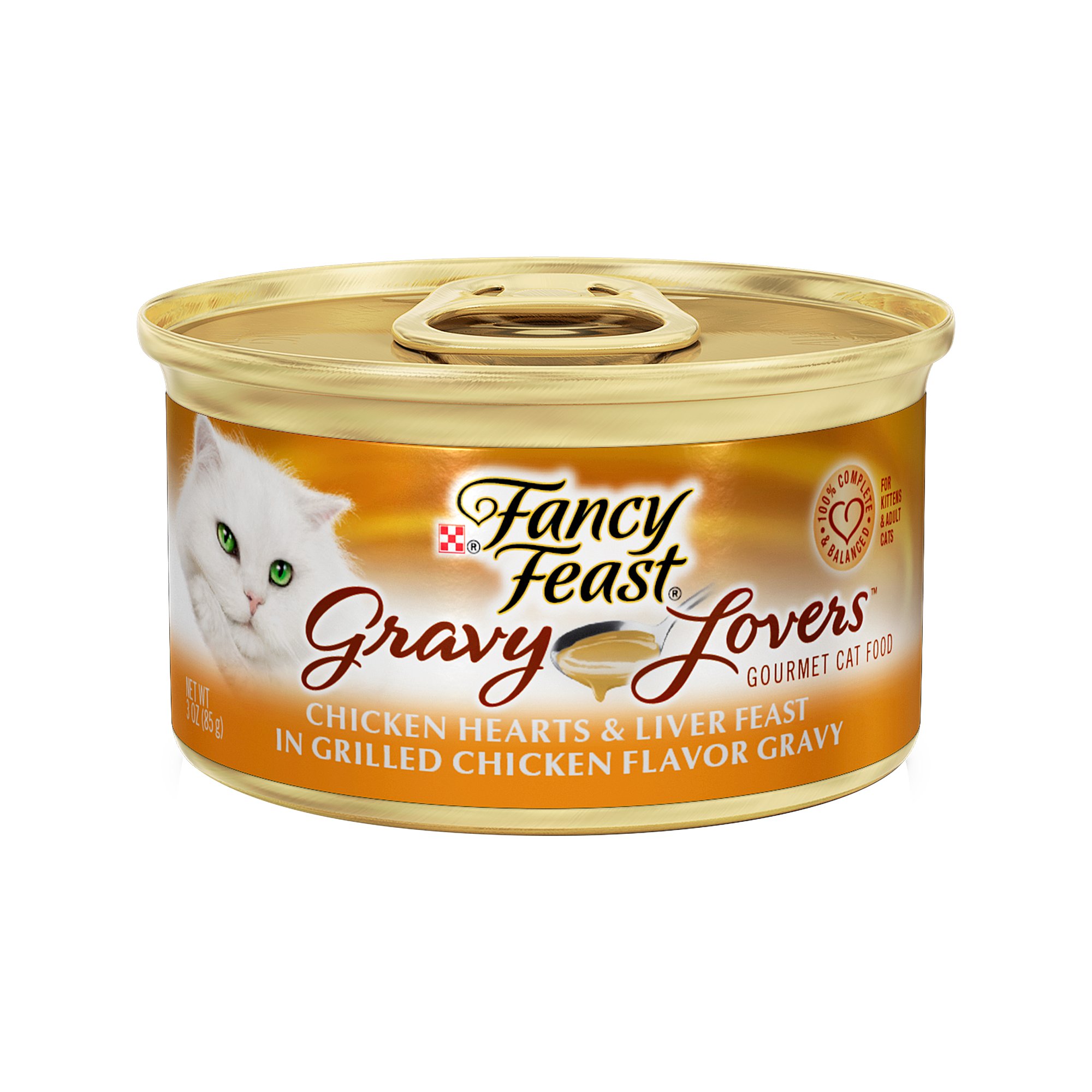 Fancy Feast Gravy Lovers Chicken Hearts & Liver Feast In Grilled