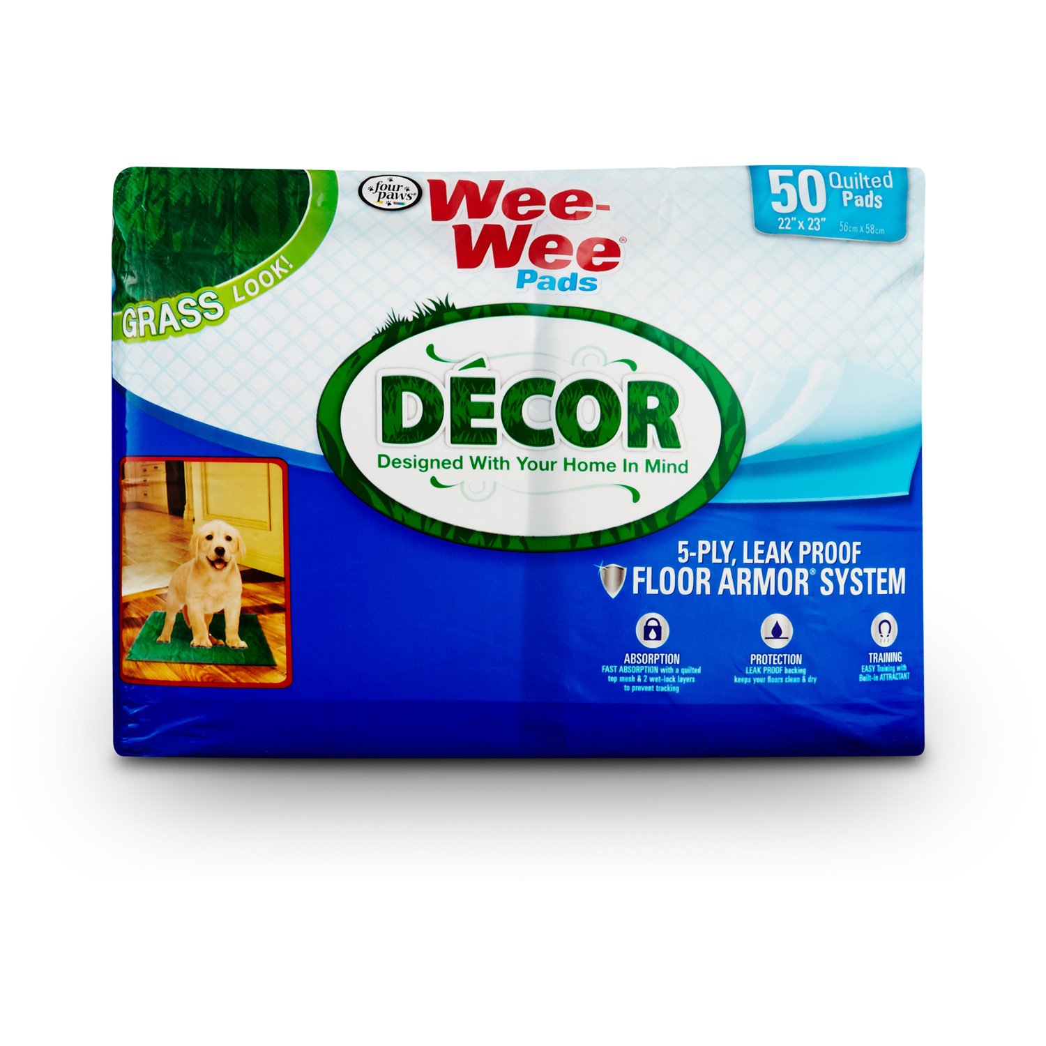 WeeWee Grass Decor Potty Pads Petco Store