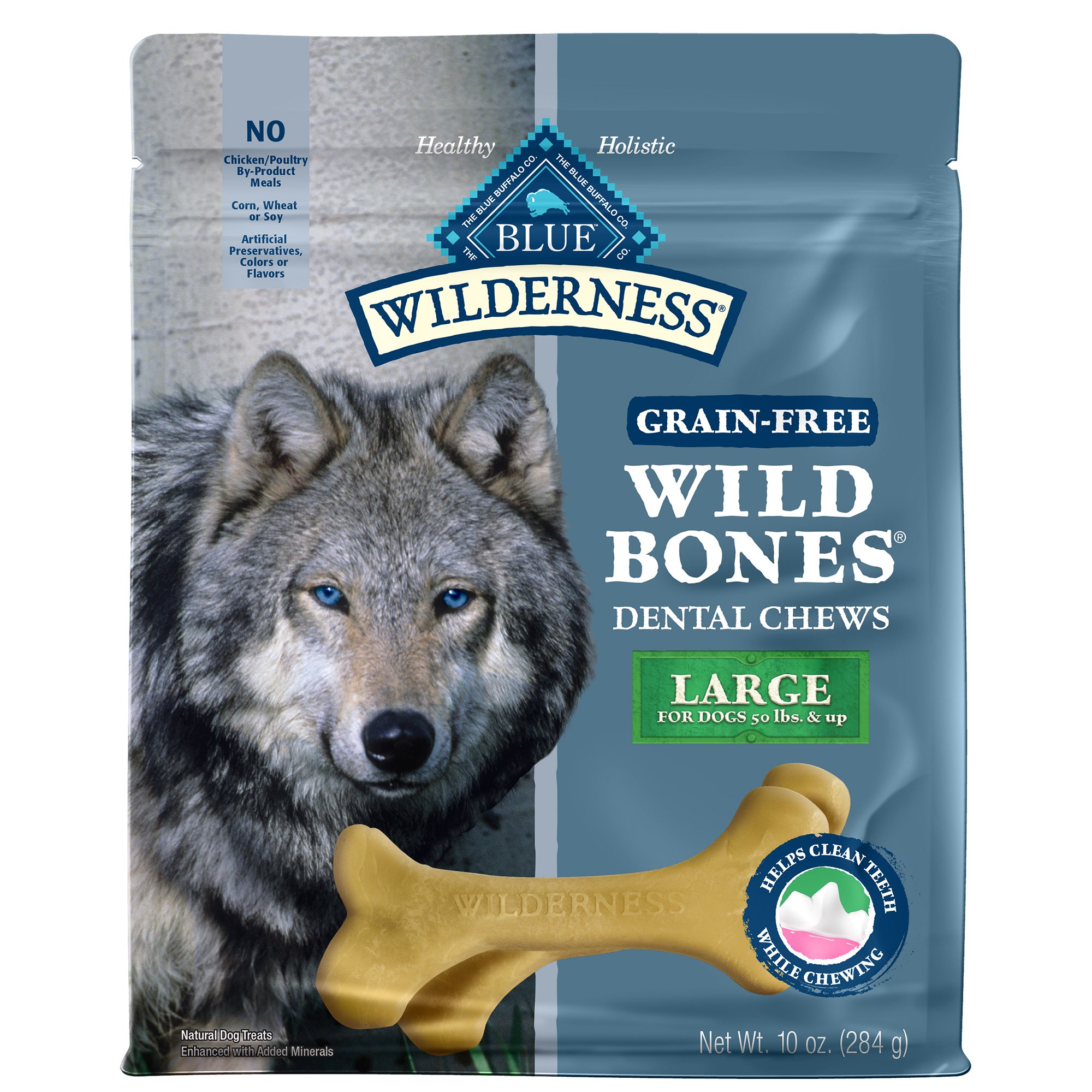 Blue Buffalo Wilderness Wild Bones Dog Dental Chews Petco