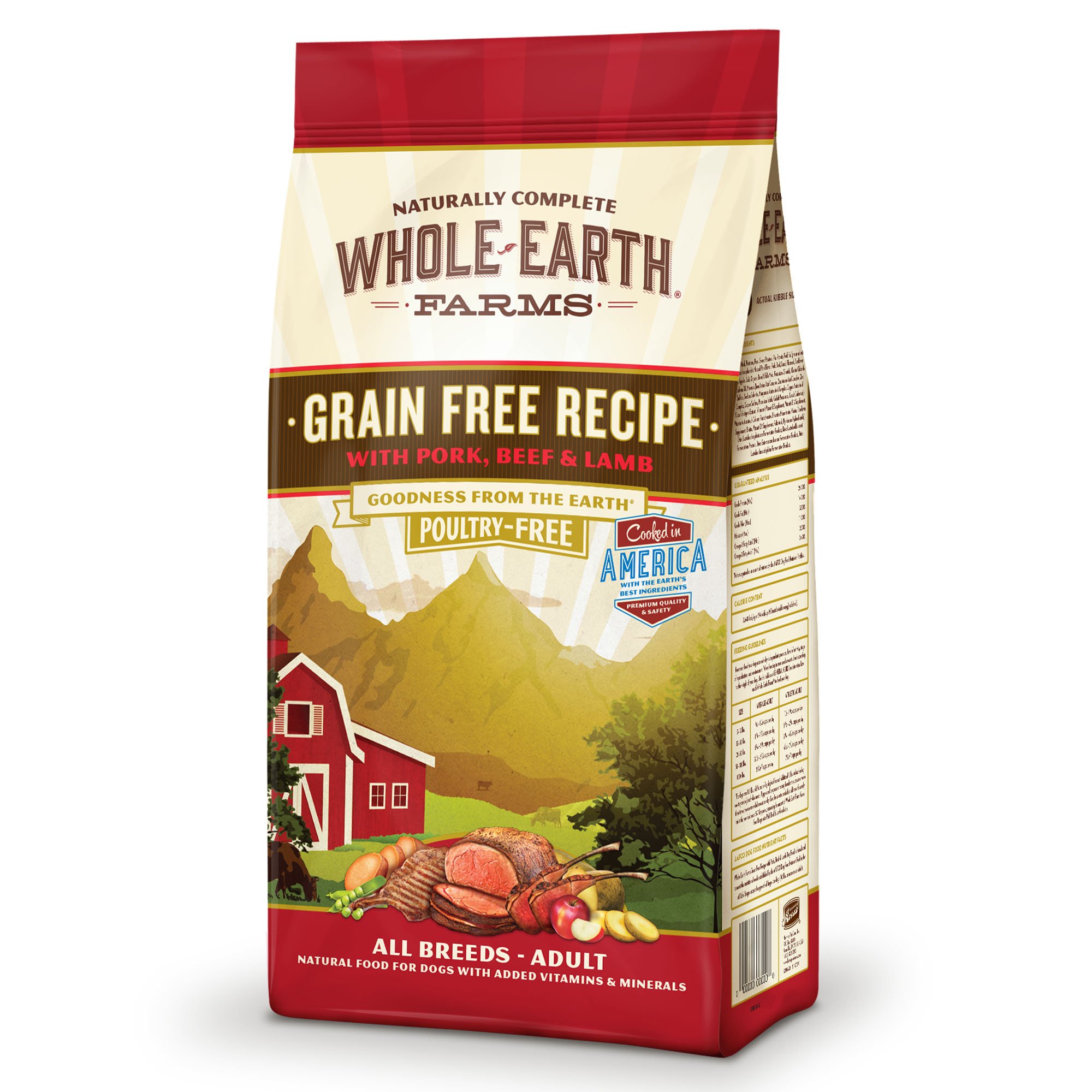 Whole Earth Farms Grain Free Beef & Lamb Dog Food | Petco Store