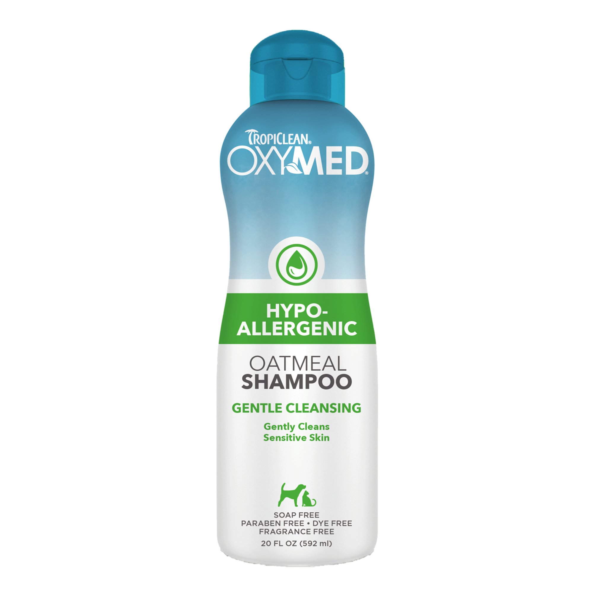 TropiClean OxyMed HypoAllergenic Oatmeal Pet Shampoo Petco