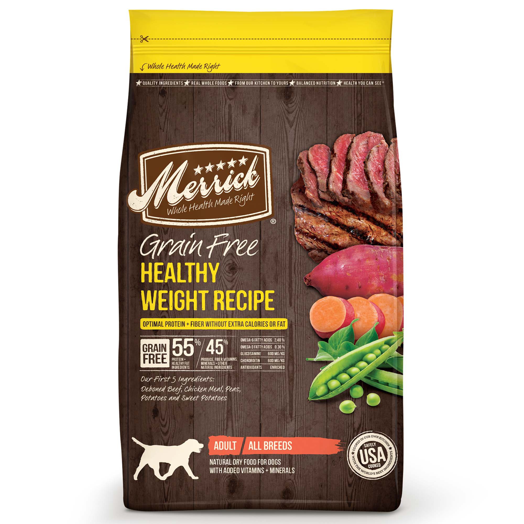 Merrick Grain Free Healthy Weight Adult Dog Food Petco