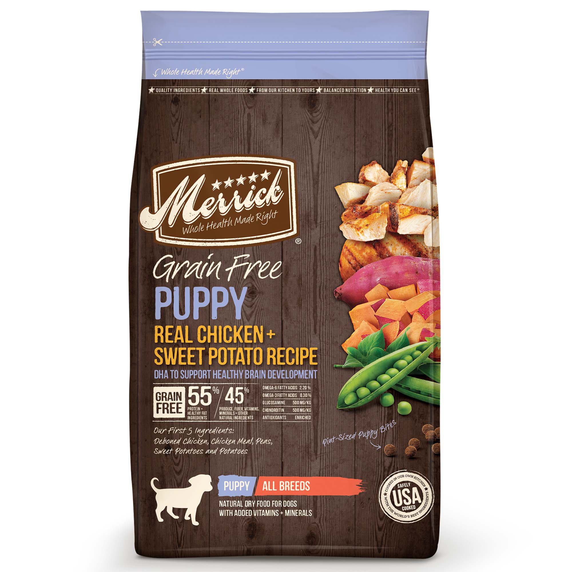 Merrick Grain Free Real Chicken Puppy Food Petco