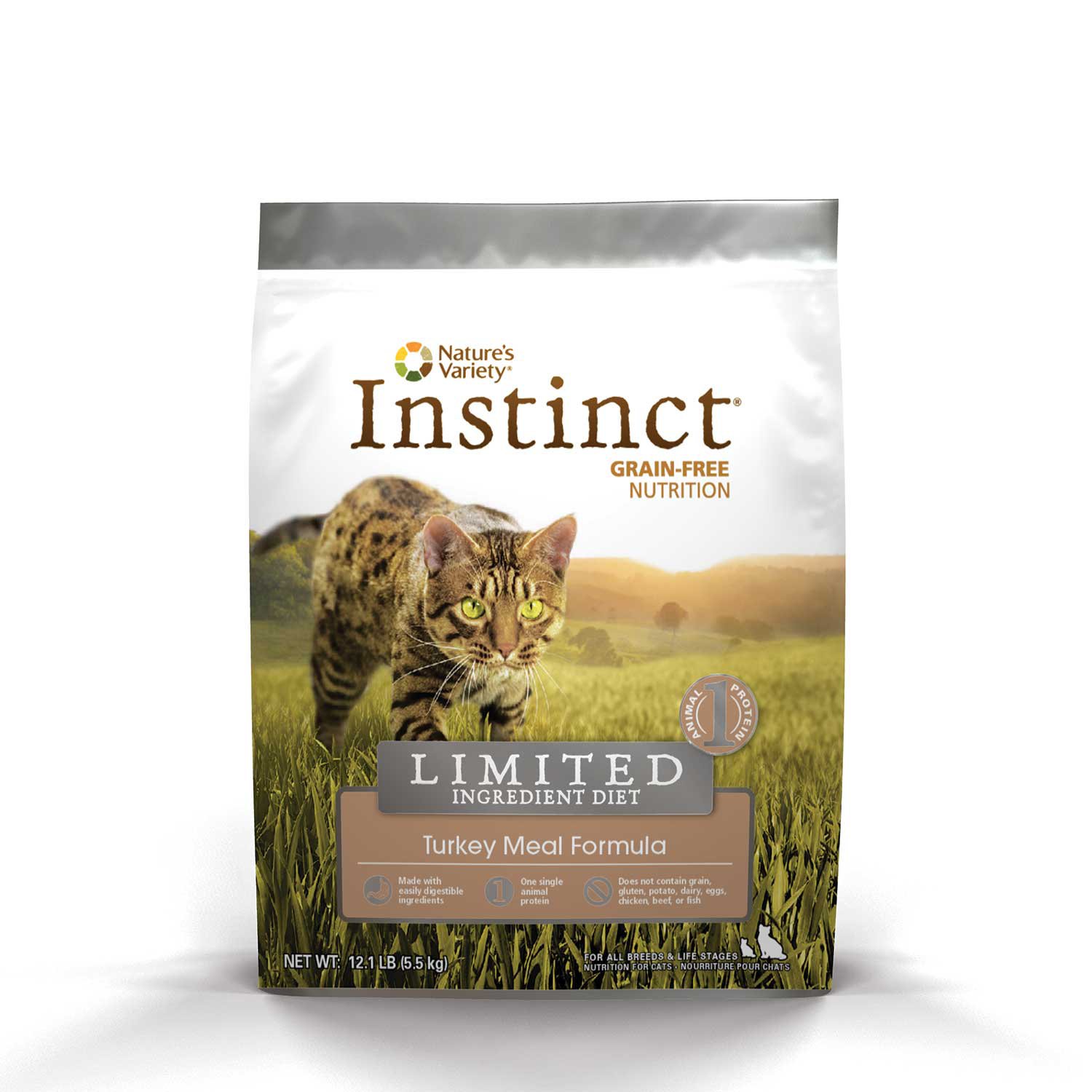 Nature's Variety Instinct Grain-Free Limited Ingredient Diet Turkey Meal Cat Food | Petco