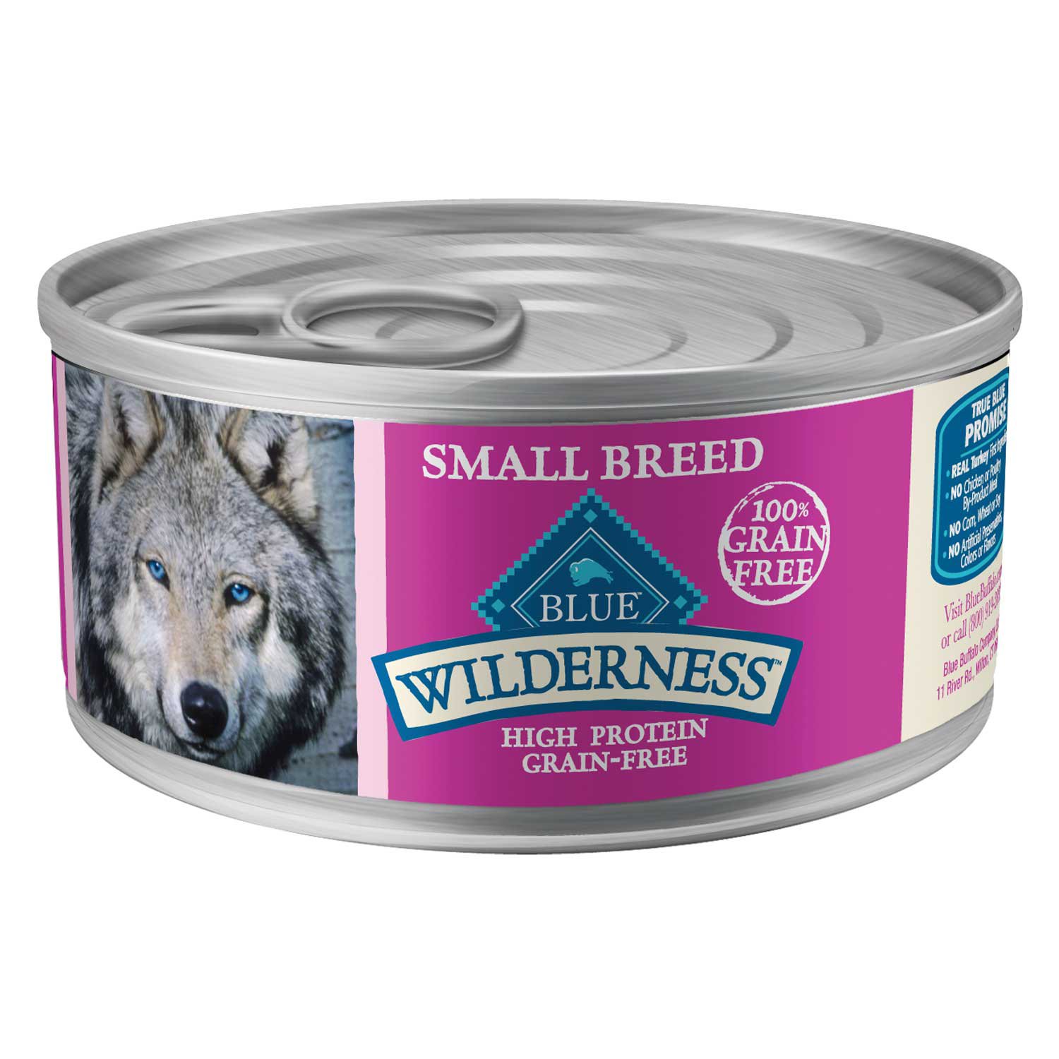 Blue Buffalo Wilderness Small Breed Turkey & Chicken Canned Dog Food | Petco