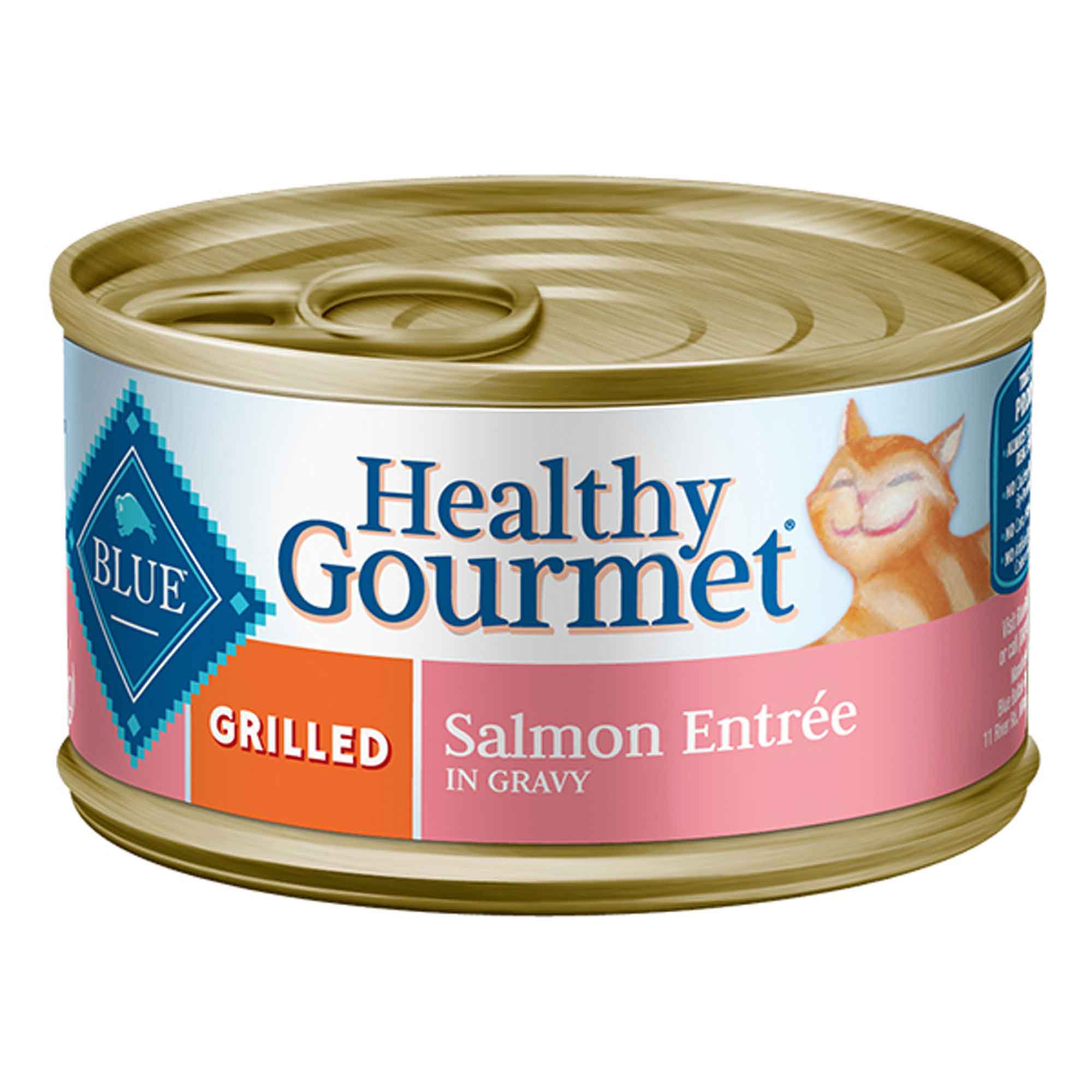 Blue Buffalo Healthy Gourmet Grilled Salmon Adult Canned Cat Food