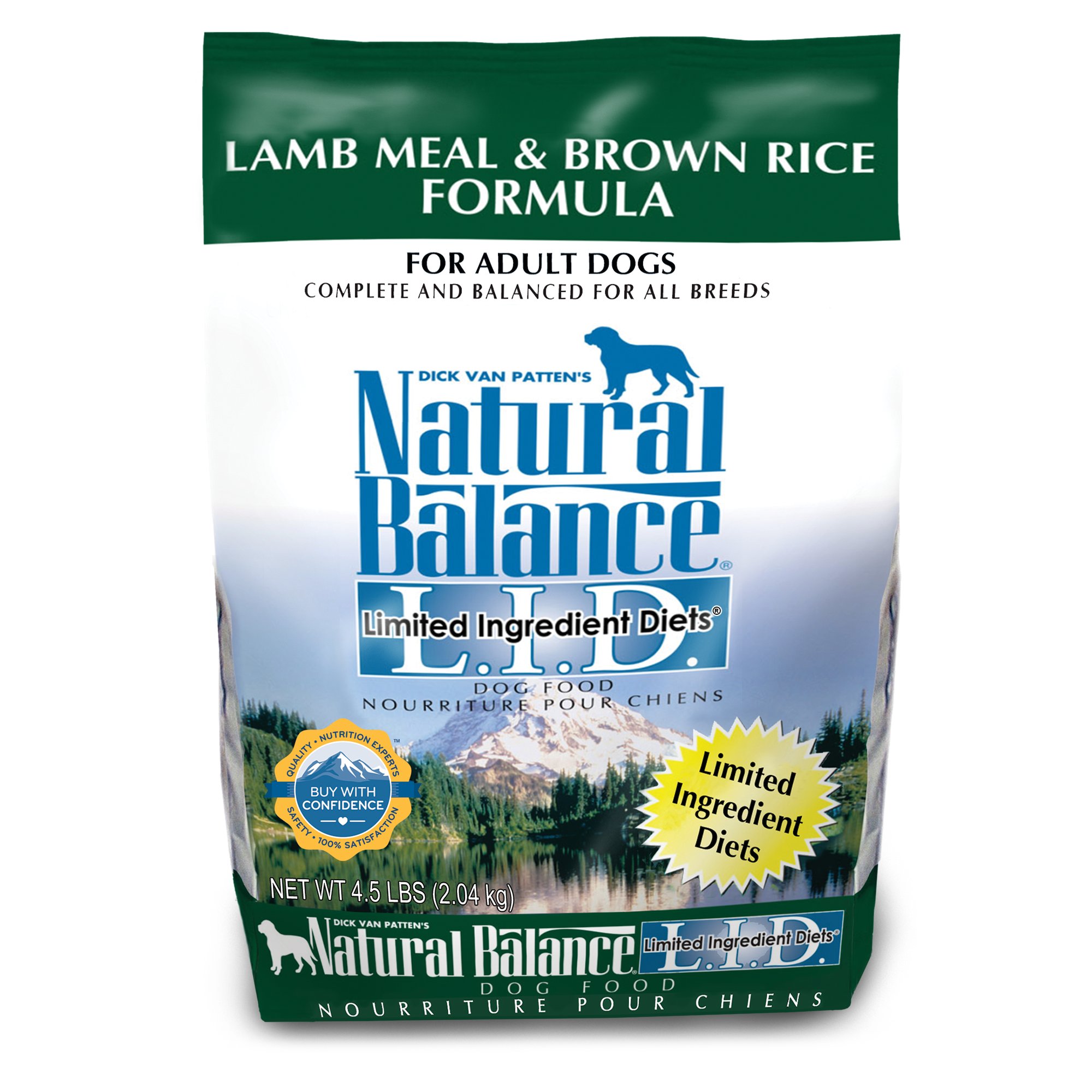 Natural Balance L.I.D. Limited Ingredient Diets Lamb Meal & Brown Rice