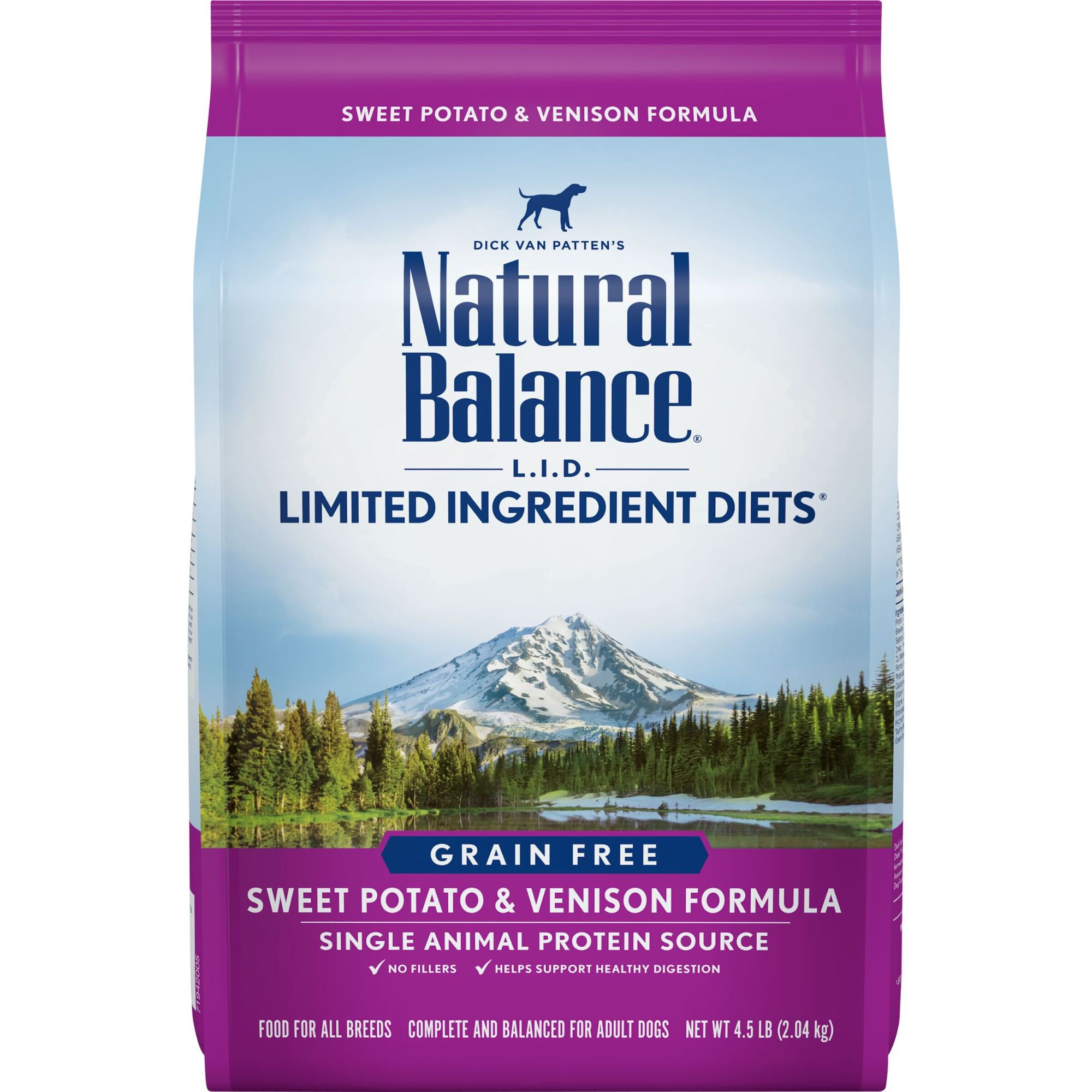 Natural Balance L.I.D. Limited Ingredient Diets Sweet Potato & Venison