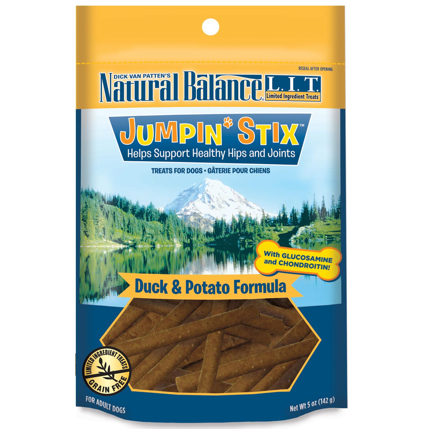 UPC 723633440622 product image for Natural Balance L.I.T. Limited Ingredient Treats Jumpin Stix Duck & Potato Dog T | upcitemdb.com